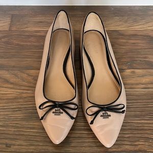 Nude Coach Flats
